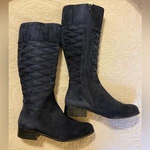 Vero Cuoio Navy Blue Suede Boot